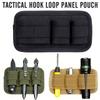Tactical Hook Loop Panel Pouch EDC Tool Inner Separation Holder Hunting Vest Backpack Bags Insert Organizer Paste Board