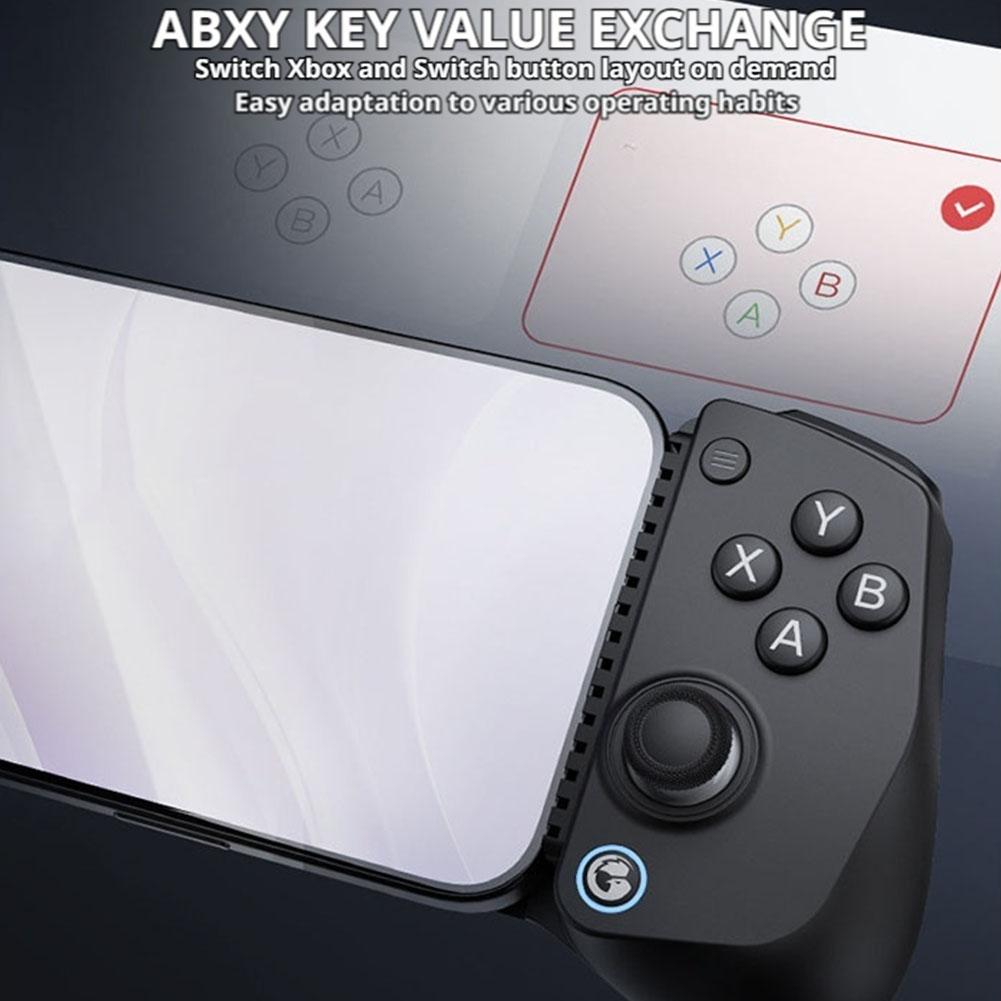 Stretching Game Controller IOS Android Type-C Mobile Game Controller Peripheral For Mobile Games