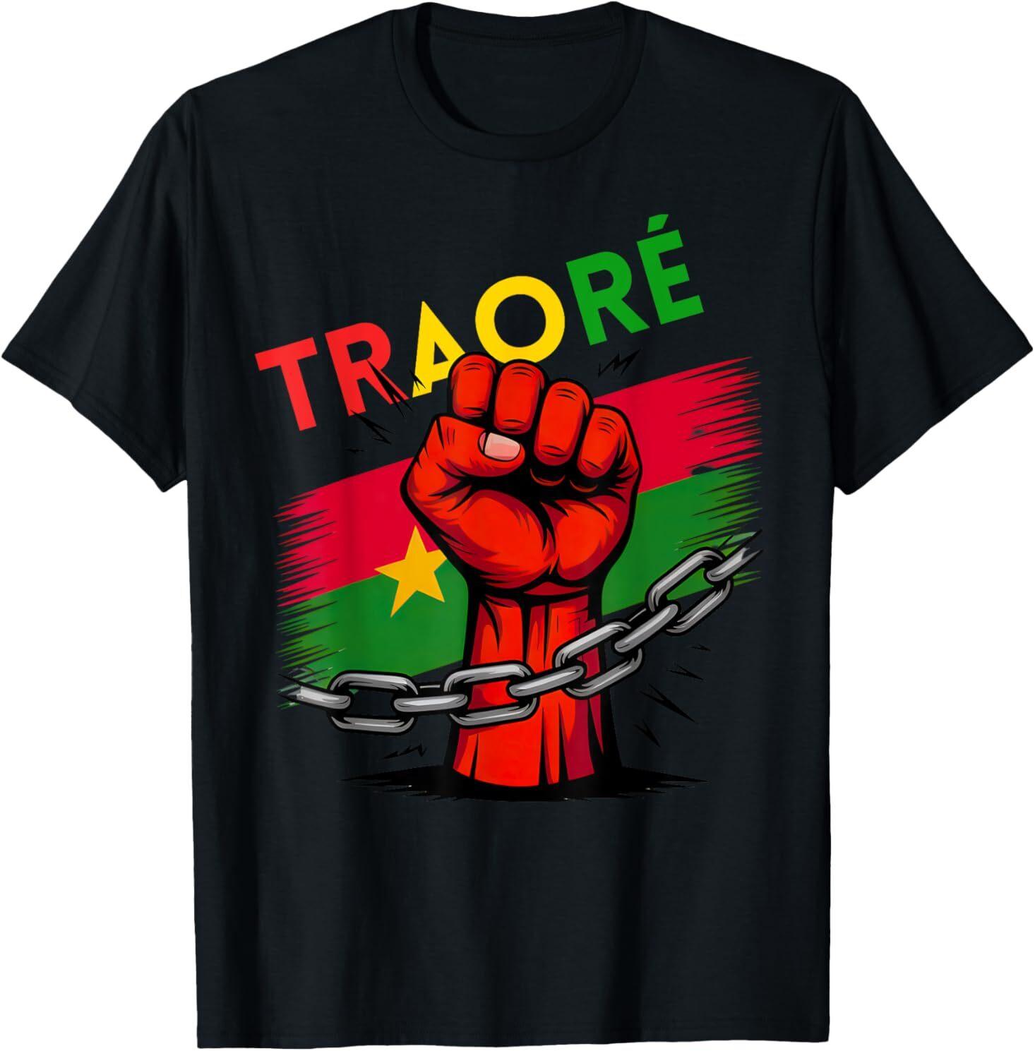 Burkina Faso Ibrahim Traoré Shirt Thomas Sankara Traore T-Shirt S