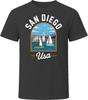 San Diego Usa Tourist Vacation Gift Tee T Shirt