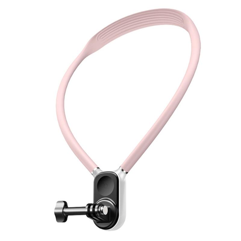Ergonomic Sports Camera Neck Holder Mount Bracket Comfortable Fit and Easy Attachment for 12/Pocket 3 Cameras