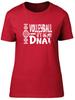 Volleyball Its in my DNA Fitted Unisexs Ladies T Shirt