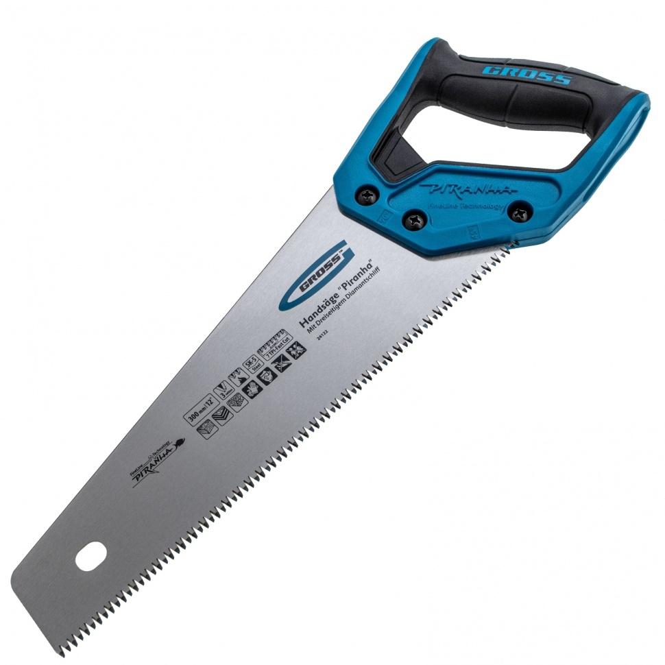 

Hacksaw For Wood Gross 24122 Piranha 300 Mm 7 Tpi 3d Tooth