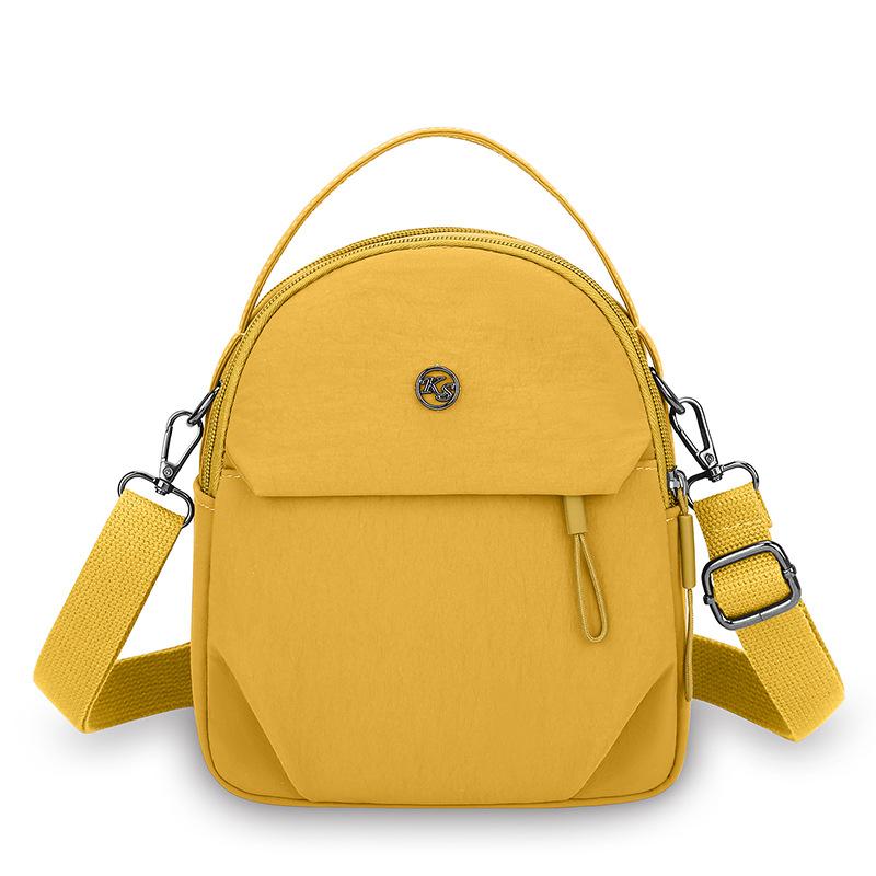 Women's Handbag Solid Color Shoulder Bag Waterproof Nylon Bag