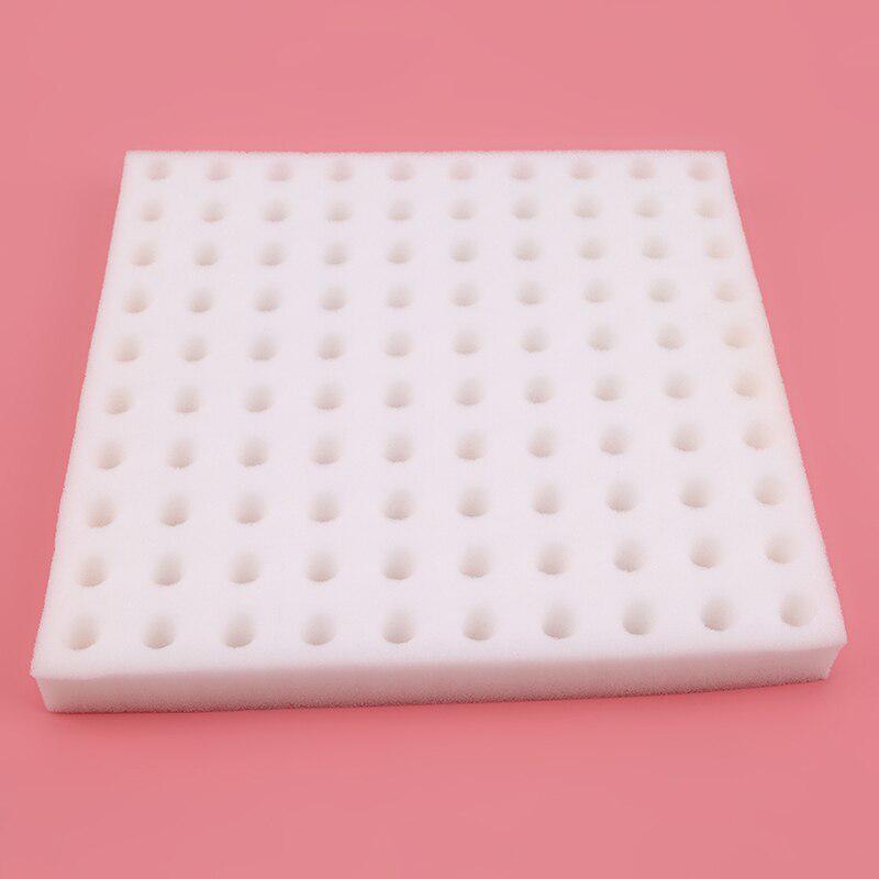 

Высококачественный белый 100 шт. составной гидропонный блок для посадки овощей, квадратный губчатый блок для рассады None