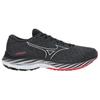 Mizuno Wave Rider 26 Anti-Slip Wear-Resistant Low-Top Running Shoes Unisex Black Red Sneakers J1GC220352