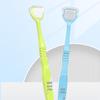 Compact Bamboo Tongue Scraper for Gentle Oral Care