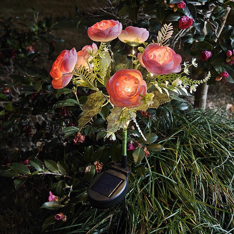 

Solar LED Tea Bud Flower Garden Light