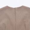 2026 Spring Women's Striped Waist-Cinching Slim Dress - European & American Style