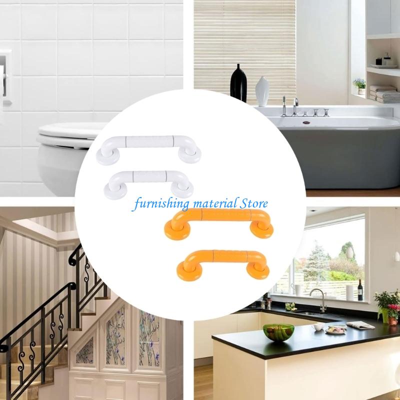 Y5GD Bathroom Safety Handle with 500lb Capacity Glowing Surfaces Antislip Grip for Preventing Accidents in Wet Areas