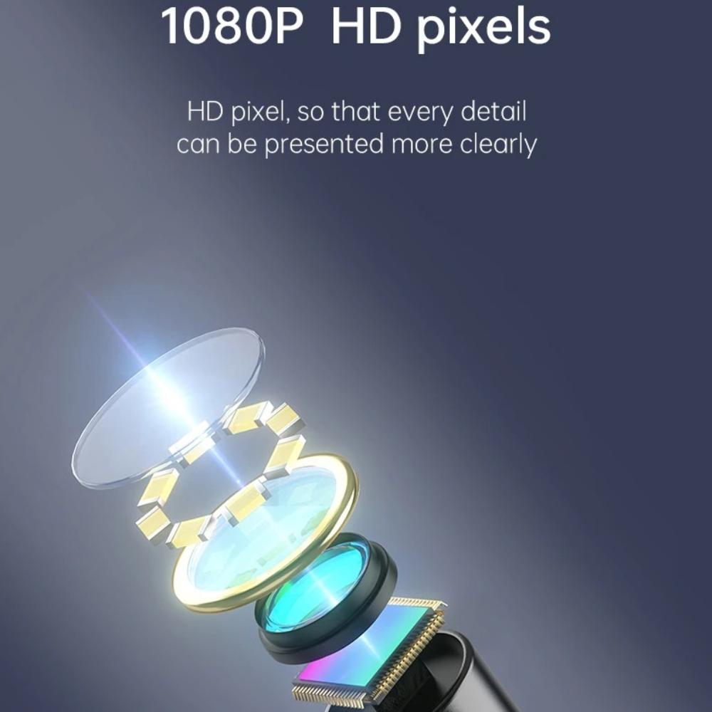 Industrielt endoskopkamera 8mm HD1080P 4,3 tommer IPS-skjerm 1080P Rørinspeksjonskamera for bilreparasjon IP67 Vanntett 8 lysdioder