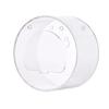 Clear Acrylic Window Bird Feeder Strong Suction Cup Transparent Bird House Chain Round Hanging Bird Feeder