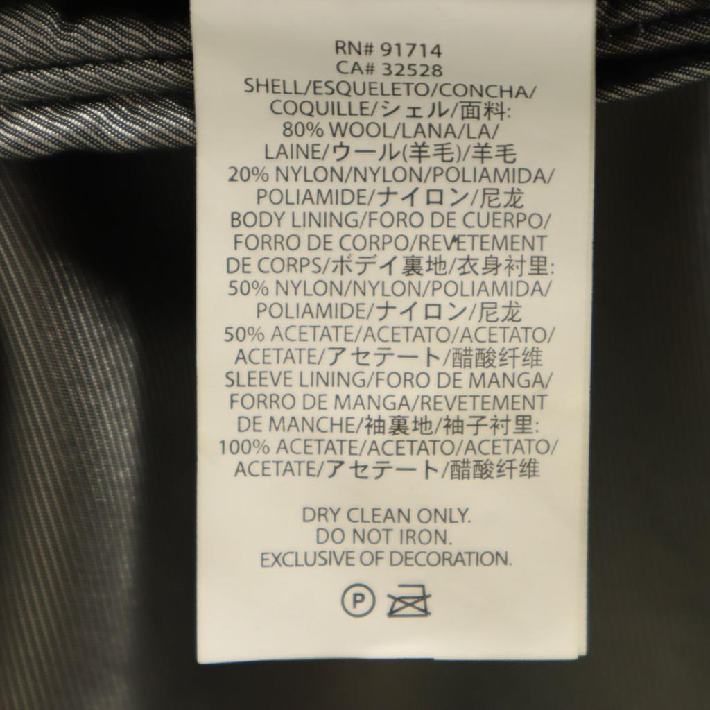 Armani Exchange Wollmischung Trenchcoat L schwarz Herren Gebraucht