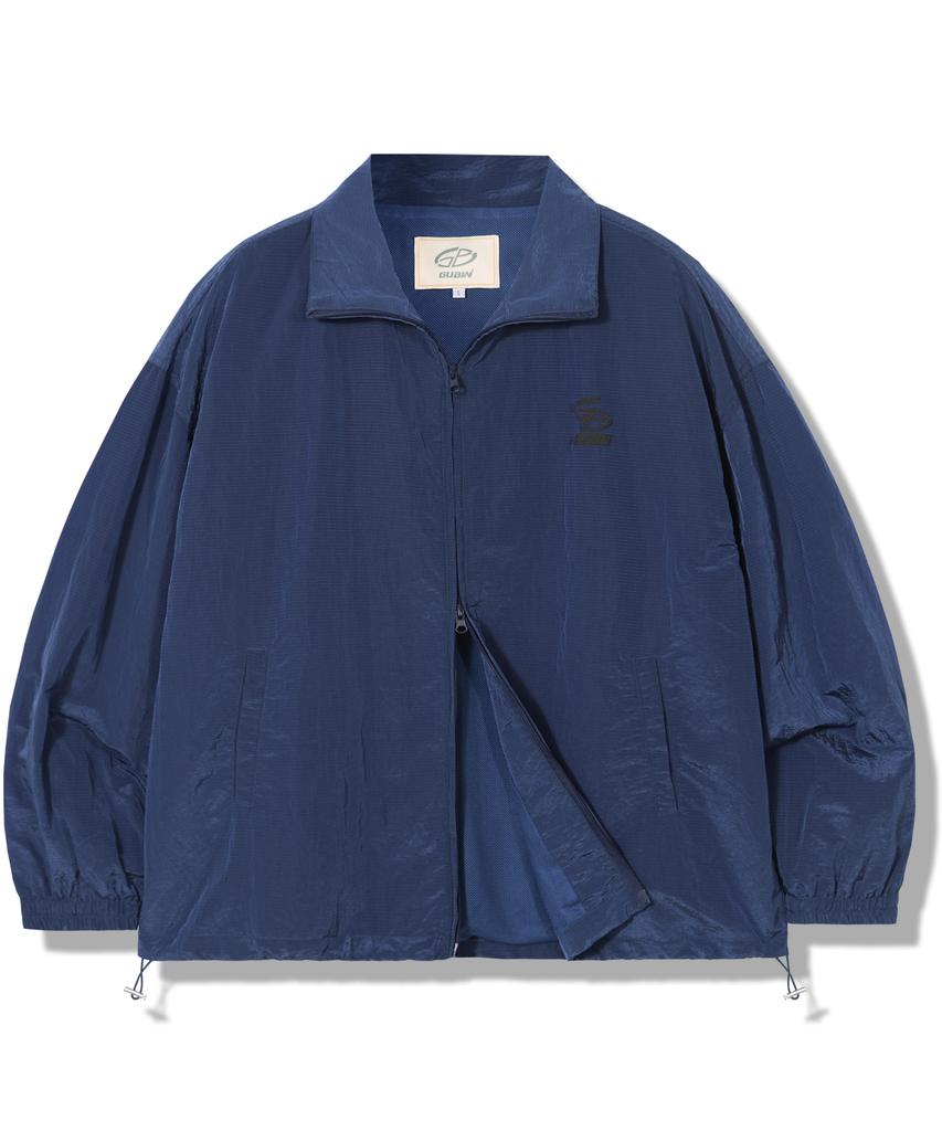 Gubin Nylon Collar Windbreaker - Blue