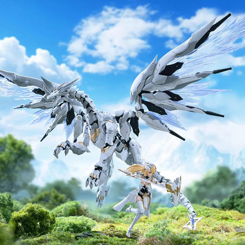 Soulmould 1/12 Scale Day Meteor Assembly Robot Action Figure - Chinese Original Design Collectible Toy Model Kit for Hobbyists