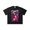 260 GSM Double Yarn 32 Count 100% Cotton Demon Slayer V78 Print Unisex Heavy Cotton T Shirt