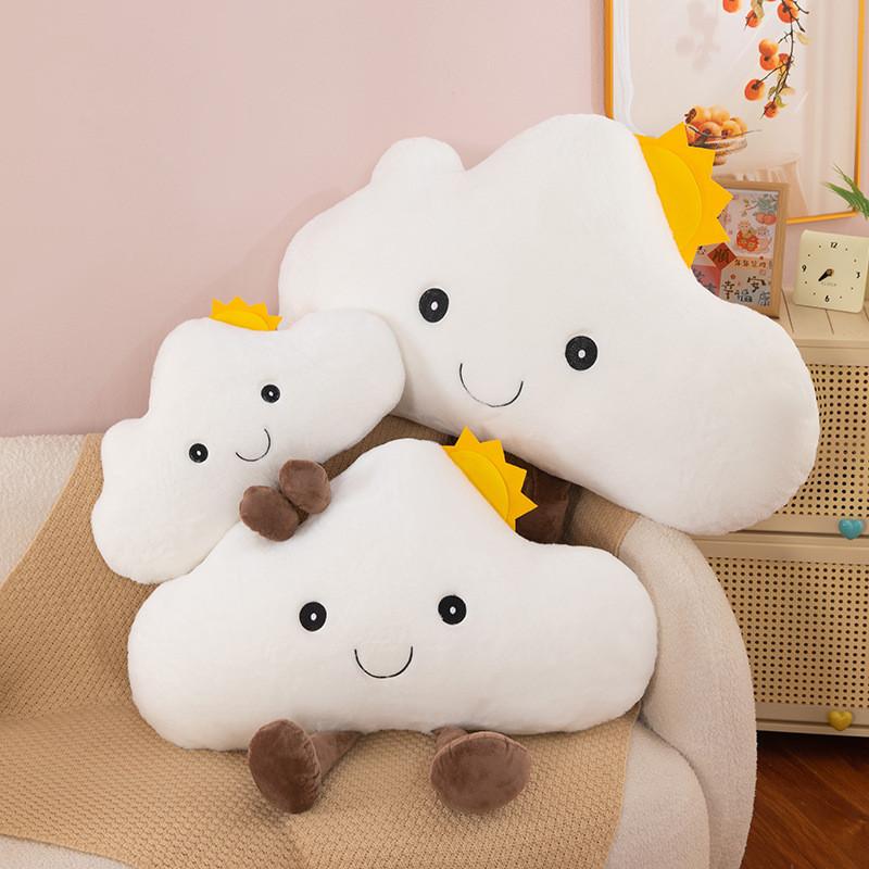 Cloud Pillow Plush Cushion With Cotton Filling For Bedroom Decor And Cozy Comfort