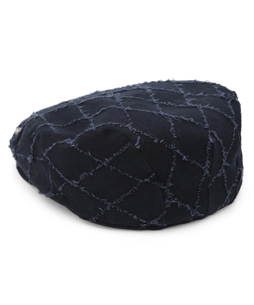 Eondeokeonteulolseutyudio Studded Classic Hunting Cap Drive Hunting / Triple R Stud / Navy Dia