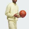 adidas The 2024 Collection Chapter 01 Solid Logo Print Crewneck Sweatshirt Unisex Sweatshirt Gold IN7697