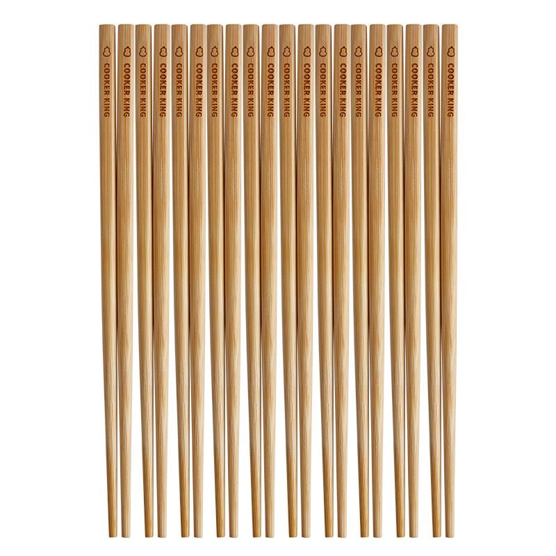 Chui Da Huang Natural Bamboo Chopsticks 10 Pairs