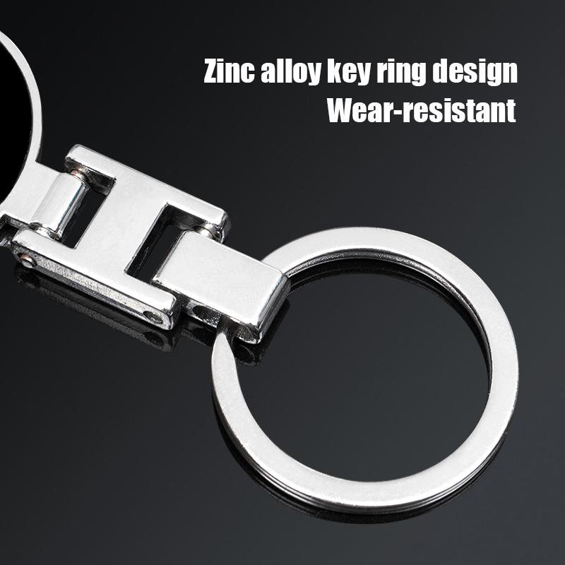 För Jeep Zinklegering Bil Logotyp Nyckelring Metall Nyckelring Auto Tillbehör För Jeep Grand Cherokee Wrangler JK Gladiator Compass R