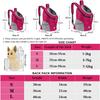 Dog Carrier Backpack Hands-Free Pet Shoulder Bag for Bike Riding Outdoor Hiking Secure Comfortable Travel Camping Bag