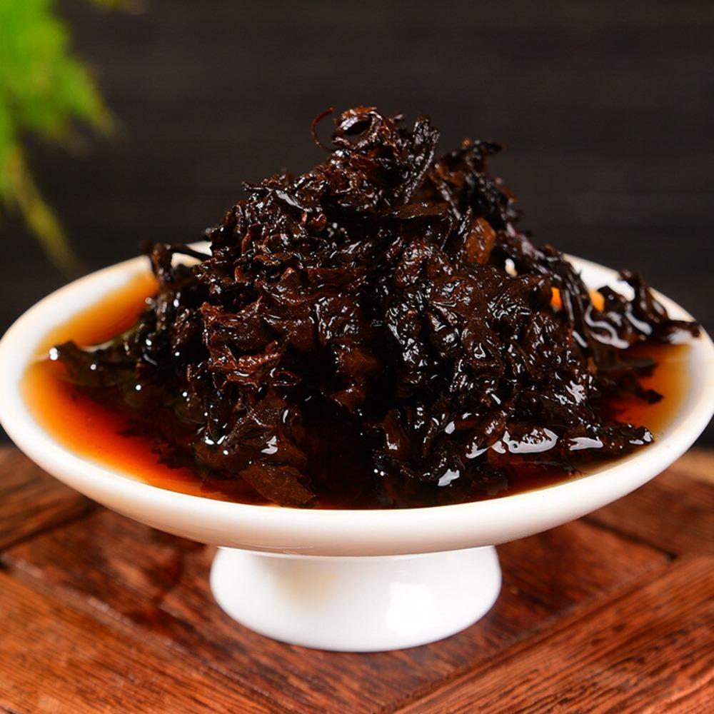 200g Yunnan Pu-Erh Tea Cake Ripe Old Tree High Quality Health Care