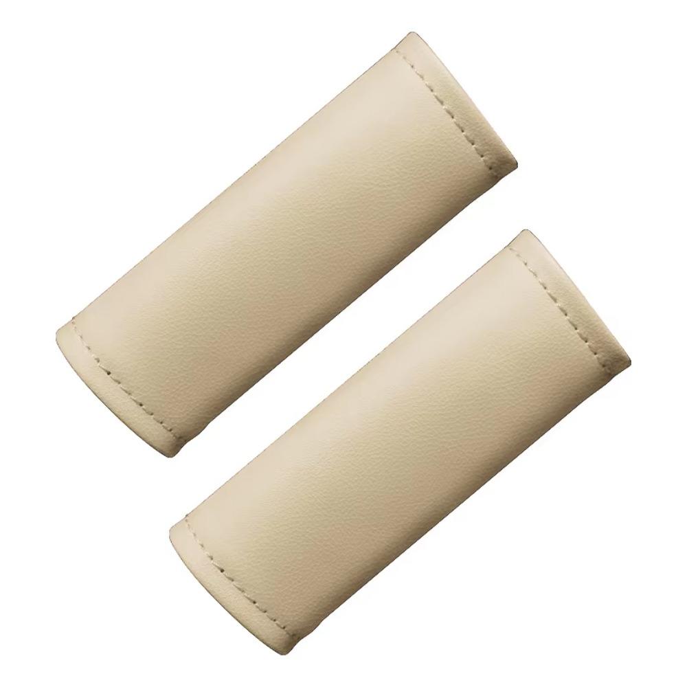 2Pcs Soft Pull Handle Gloves Non-slip Car Ceiling Handle Car Handle Cover Car Interior Decoration
