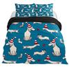 Set Copripiumino Bassotto Stile Cartone Animato Bassotti Set Biancheria da Letto King Size per Amanti dei Cani Bambini Adolescenti 2/3pz Copripiumino Singolo