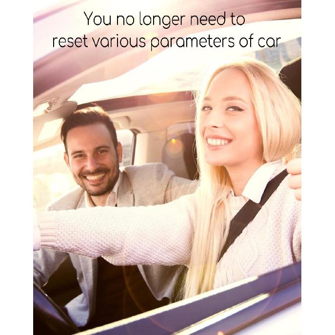 9V Powered OBD ll Connector Vehicle Memory Saver for Battery Replacement Disconnect Memory Storage, for All OBD 2 16-Pin Interface