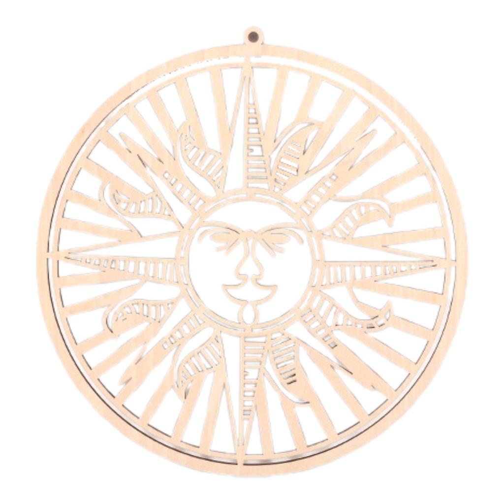 Heilige Geometrie Wandkunst Böhmisch Marokkanisch Indische Kunst Holzkunst Wand