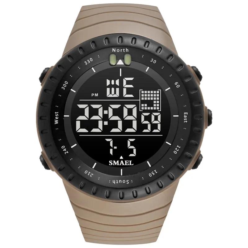 SMAEL Watch Night Light Alarm Watch 1237 Multi functional Outdoor Watch Men's Waterproof Sports Electronic