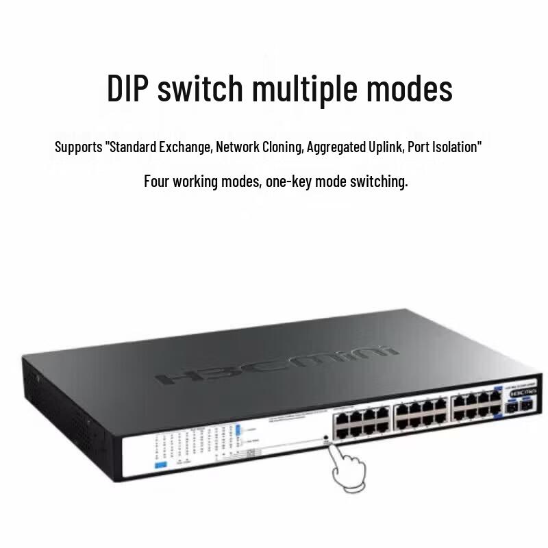 H3C S1226F-PWR Unmanaged Gigabit PoE Switch