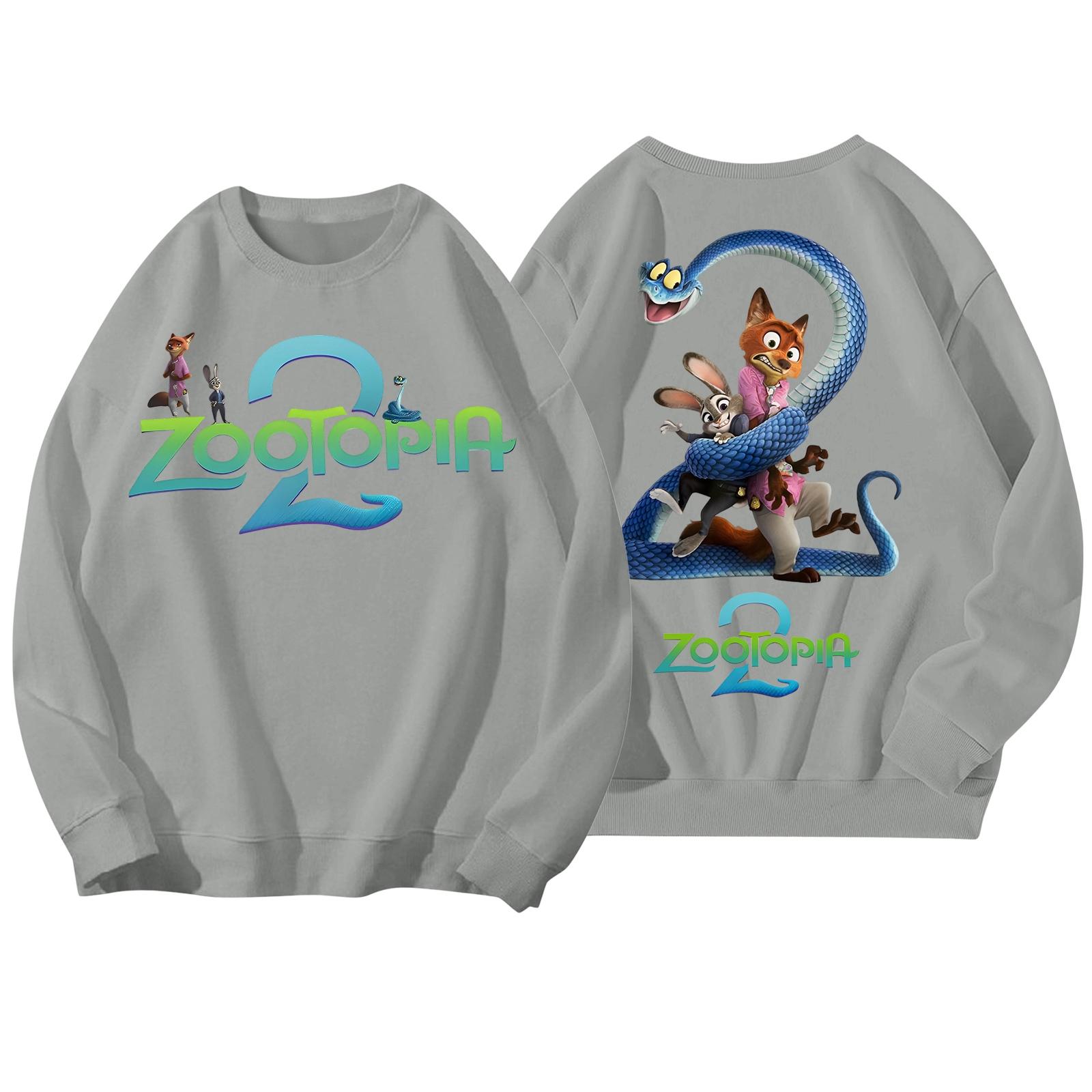 

Женская модная повседневная толстовка с длинным рукавом и круглым вырезом с принтом XXL