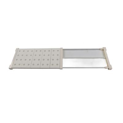 Closet Tension Shelf Carbon Steel No Drill Adjustable Expandable Closet Storage Rack Organizer for