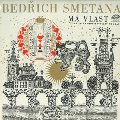 LP Record BEDRICH SMETANA CZECH PHILHARMONIC  Ma Vlast 110202122 SUPRAPHON 1978 Czechoslov Classical Used