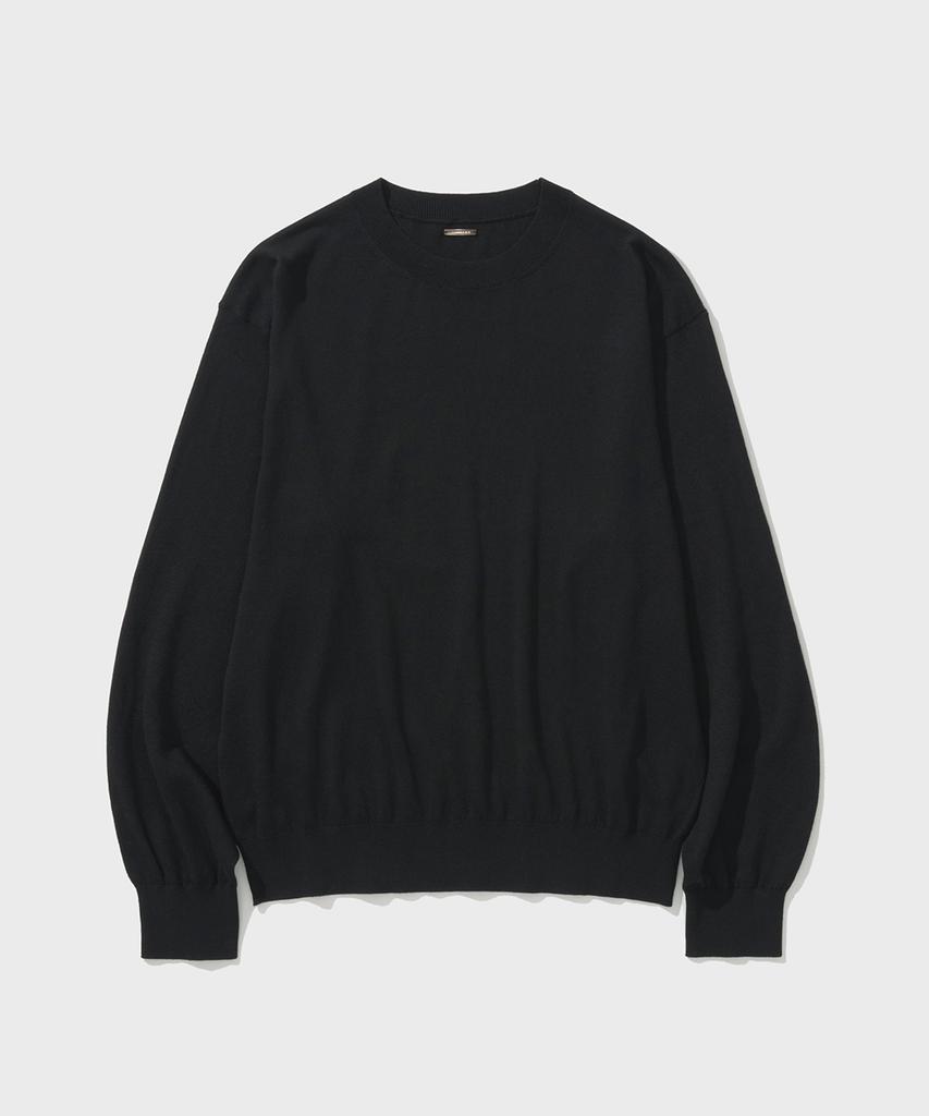 SHIRTER Modal Cotton Knit (Black)