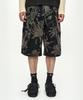 ADSB ANDERSSON BELL Flower Overlay Cargo Shorts Apa902M(Black/Beige)