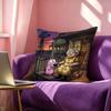 Courage The C-Cowardly Dog Pillow Case Square Double-Sided Sofa Cushion Cover Bedroom Bedside Pillow