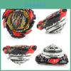B-191-01 Black Alloy Battle Top Toy Single Pack Gyro 67.8g