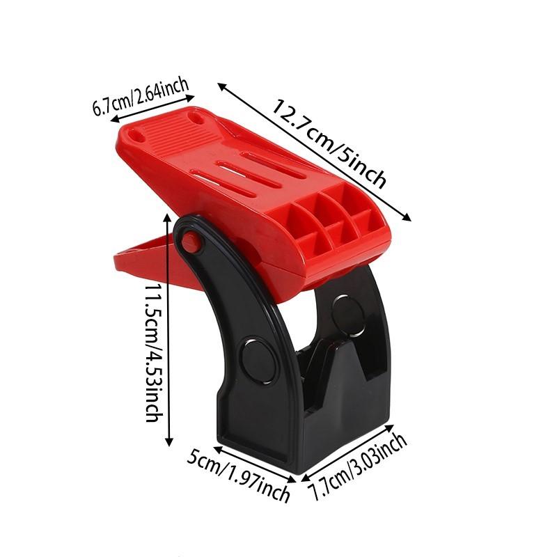 1/2PCS Car Floor Mat Cleaning Clips, Wall-Mounted Heavy-Duty Drying Clamps For Car Mat Washing, Auto Carpet Wash Clamp Accessory