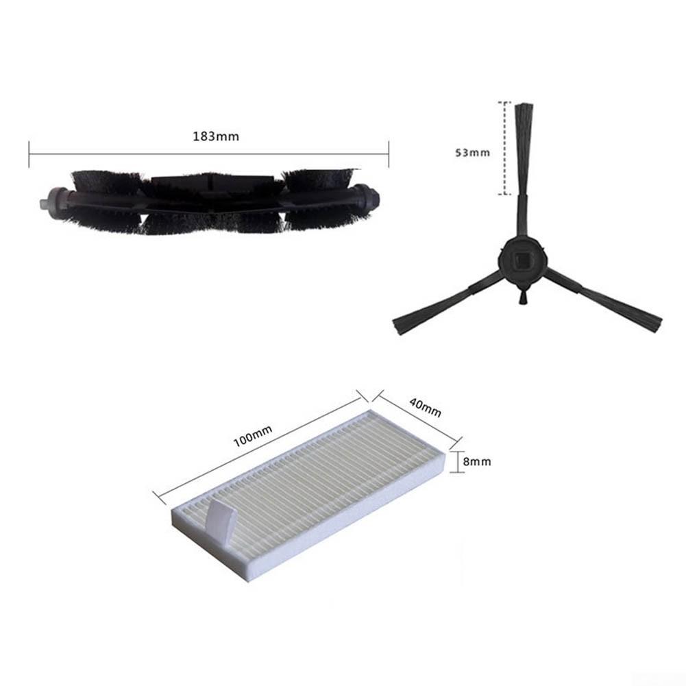 Μαύρη Κυλινδρική Βούρτσα Αφαίρεση Βρωμιάς Αξεσουάρ Σκούπας