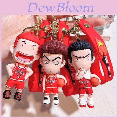 Chaveiros de Basquete Slam Dunk de Alta Qualidade Silicone Anime Carro Bolsa Pingente Presente
