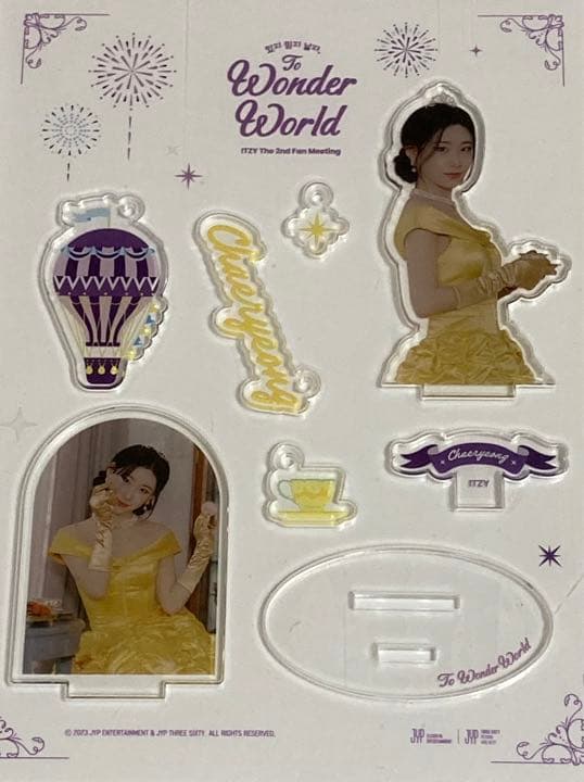 [USED] ITZY Chaeryeong Acrylic Kit Fan Meeting