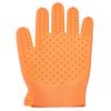Pet Grooming Glove Silicone Double Sided Fast Frothing   Cat Hair Removal Glove for   and Short Hair