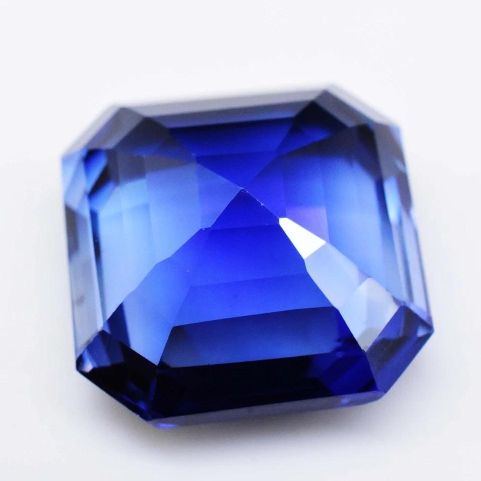 25.35 Ct Natural Kashmiri Blue Sapphire Stunning Certified Loose Gemstone