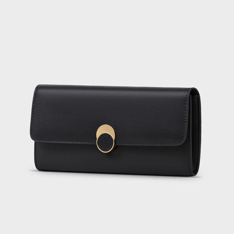 Wallet Women'S Long Clutch Bag Women'S Bag Leather Multi-Card Holder Holder Versatile Coin Purse