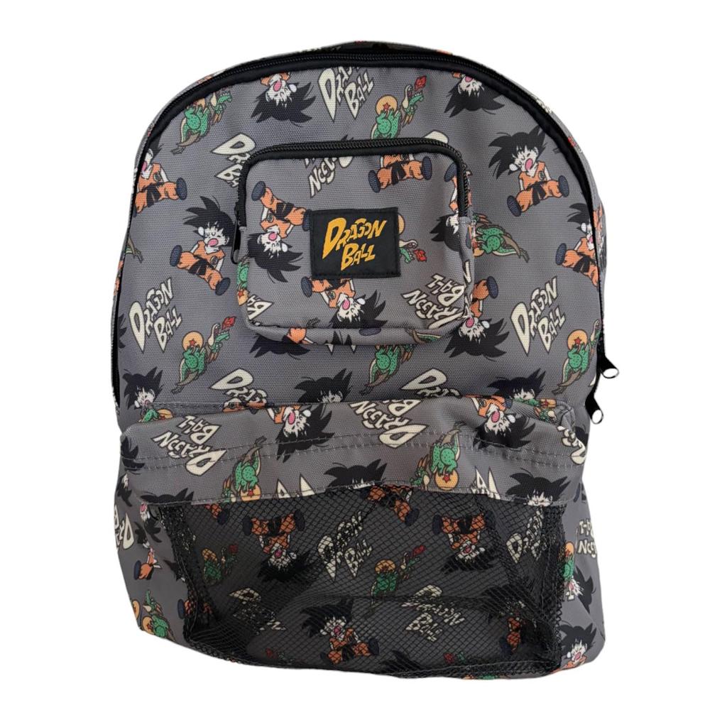 Small Planet Dragon Ball Print Backpack with Nap Print All-Over