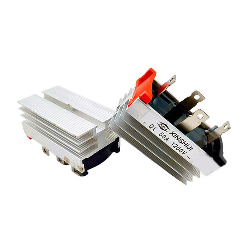 50A1200V Rectifier Single Phase 35A Brushless Generator Heat Sink Diode Bridge Group