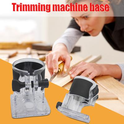 Wooden Trimming Milling Machine Base Cutter Electric Trimmer Plunge Router Base Transparent Trimming Machine Accessories